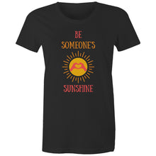 Load image into Gallery viewer, Bring a ray of sunshine into every day with our 'Be Someone's Sunshine' t-shirt. Crafted for those who believe in the power of positivity, this tee stands out with its uplifting message and soft, comfortable fabric, making it more than just a piece of clothing—it's a statement of hope and happiness.