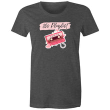 Load image into Gallery viewer, Step into nostalgia with our '80s Playlist' T-Shirt! Relive the vibrant energy of the 1980s with a retro design that pays homage to the era when we curated our favourite songs onto cassette tapes. This tee blends style and memories in every thread. Grab yours now and let the good vibes roll!