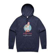 Load image into Gallery viewer, Stay effortlessly cool with our 'Keeping It Real, No Filter Needed' women's relaxed fit hoodie. Perfect for those who love fashionable, modern, and oversize hoodies, this hoodie combines comfort and style. Embrace the relaxed fit and showcase your true self in casual, laid-back fashion.