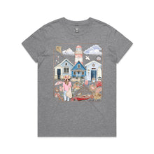 Load image into Gallery viewer, Embrace vintage coastal charm with our Seaside Escape Signature Tee—retro graphics, sun-soaked nostalgia and timeless beach-day style in one classic piece.