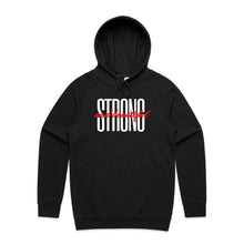 Load image into Gallery viewer, Embrace comfort and confidence with our 'Strong and Beautiful' women's relaxed fit hoodie. Perfect for the modern woman, this fashionable oversize hoodie combines style and empowerment. Ideal for everyday wear, our hoodie offers a chic, relaxed fit that flatters all shapes. Elevate your wardrobe with this must-have piece.