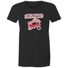 Load image into Gallery viewer, Step into nostalgia with our '80s Playlist' T-Shirt! Relive the vibrant energy of the 1980s with a retro design that pays homage to the era when we curated our favourite songs onto cassette tapes. This tee blends style and memories in every thread. Grab yours now and let the good vibes roll!