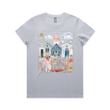 Load image into Gallery viewer, Embrace vintage coastal charm with our Seaside Escape Signature Tee—retro graphics, sun-soaked nostalgia and timeless beach-day style in one classic piece.