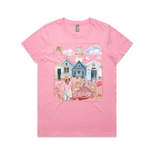 Load image into Gallery viewer, Embrace vintage coastal charm with our Seaside Escape Signature Tee—retro graphics, sun-soaked nostalgia and timeless beach-day style in one classic piece.