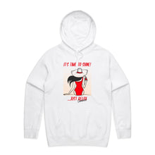 Load image into Gallery viewer, Embrace effortless style with our 'Time to Shine' women's relaxed fit hoodie. Perfect for casual days, this modern, oversized hoodie combines comfort and fashion. Stay trendy with its relaxed fit, making it a must-have for your summer wardrobe!