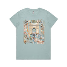 Load image into Gallery viewer, Escape to Paris in style with the Paris Dream Signature Tee—vintage-inspired, timelessly chic and effortlessly Parisian.