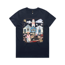 Load image into Gallery viewer, Embrace vintage coastal charm with our Seaside Escape Signature Tee—retro graphics, sun-soaked nostalgia and timeless beach-day style in one classic piece.