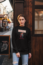Load image into Gallery viewer, Discover our 'Endless Love' women's sweatshirt, blending comfort and style in a relaxed fit. This fashionable oversized sweatshirt, crafted from sustainable materials, offers a modern look perfect for any occasion. Elevate your casual wear with a comfortable, stylish, and eco-friendly choice.