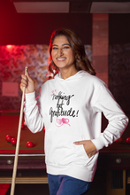 Load image into Gallery viewer, Stay stylish and comfortable in our fashionable oversized women's hoodie featuring the message 'Nothing but Gratitude.' This modern, relaxed fit hoodie is perfect for casual wear, blending cosy comfort with chic style. A must-have for those who love trendy, oversized hoodies.