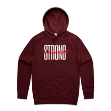 Load image into Gallery viewer, Embrace comfort and confidence with our 'Strong and Beautiful' women's relaxed fit hoodie. Perfect for the modern woman, this fashionable oversize hoodie combines style and empowerment. Ideal for everyday wear, our hoodie offers a chic, relaxed fit that flatters all shapes. Elevate your wardrobe with this must-have piece.