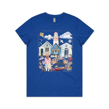 Load image into Gallery viewer, Embrace vintage coastal charm with our Seaside Escape Signature Tee—retro graphics, sun-soaked nostalgia and timeless beach-day style in one classic piece.