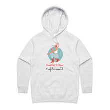 Load image into Gallery viewer, Discover our 'Keeping It Real' women's regular fit hoodie. Perfect for casual street style, this fashionable and high-quality hoodie combines comfort and style. Part of our premium women's hoodie collection, it's a must-have for stylish ladies who love casual, laid-back fashion.