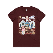 Load image into Gallery viewer, Embrace vintage coastal charm with our Seaside Escape Signature Tee—retro graphics, sun-soaked nostalgia and timeless beach-day style in one classic piece.