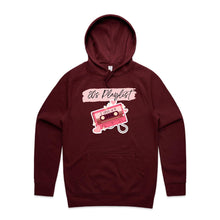 Load image into Gallery viewer, Discover our retro '80s Playlist' Hoodie, perfect for adding nostalgic vibes to your wardrobe! This trendy, oversized hoodie offers a comfortable, relaxed fit, bringing back the fun of recording your favourite tunes on cassette tapes. Elevate your style and relive the '80s era today!
