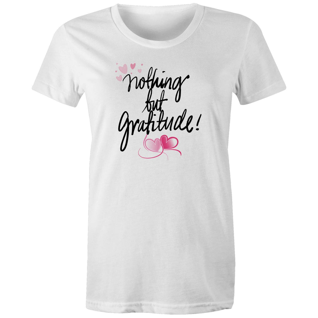Discover our women's t-shirt featuring the empowering quote 