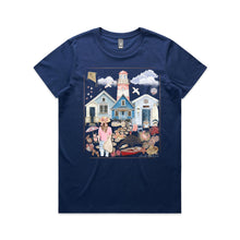 Load image into Gallery viewer, Embrace vintage coastal charm with our Seaside Escape Signature Tee—retro graphics, sun-soaked nostalgia and timeless beach-day style in one classic piece.
